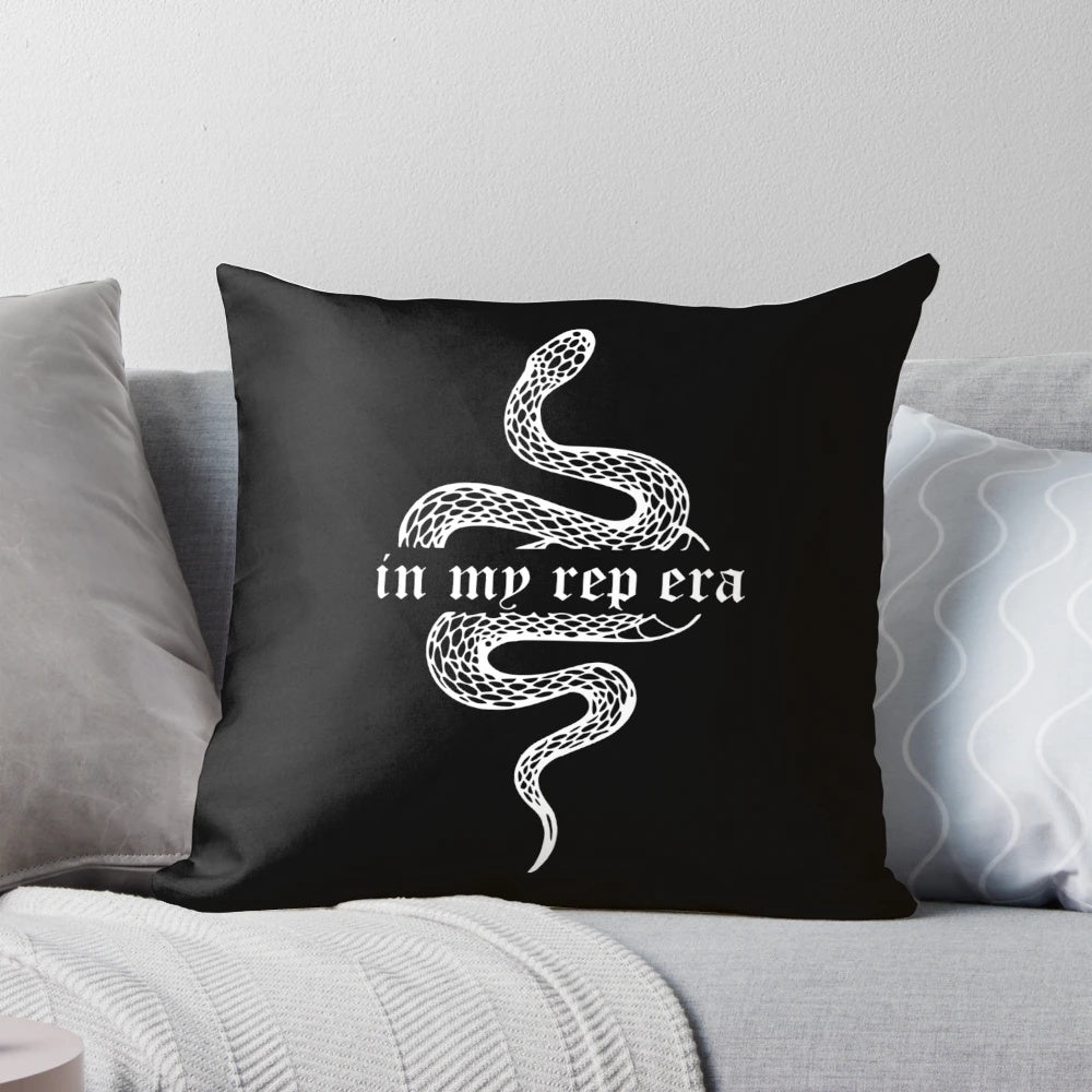 Taylor Swift "Rep Era" Pillow featuring the Reputation album cover art