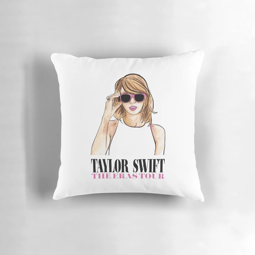 Taylor Swift The Eras Tour Pillow - Exclusive Concert Cinema Merchandise with Taylor Swift's Iconic Tour Imagery