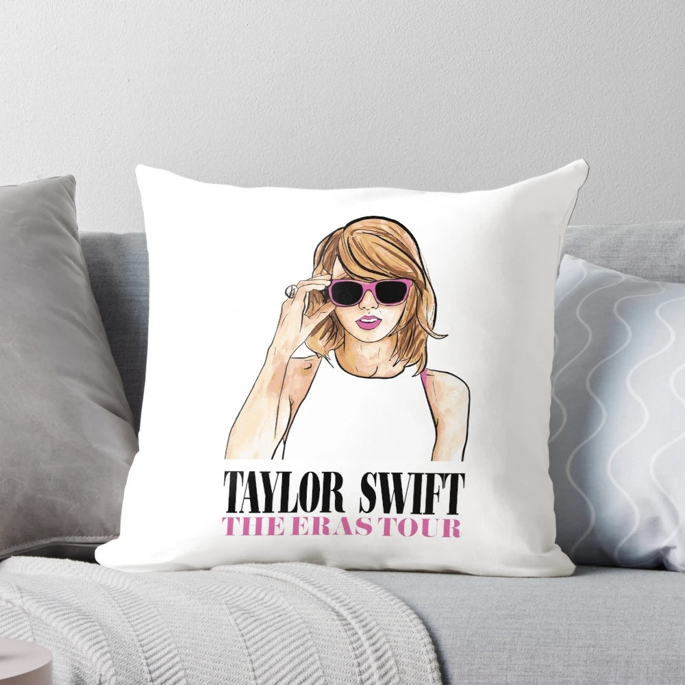 Taylor Swift The Eras Tour Pillow - Exclusive Concert Cinema Merchandise with Taylor Swift's Iconic Tour Imagery