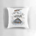 Taylor Swift 'To All a Good Night' Lyrics Pillow featuring Folklore, 1989, Fearless, and Reputation album artwork