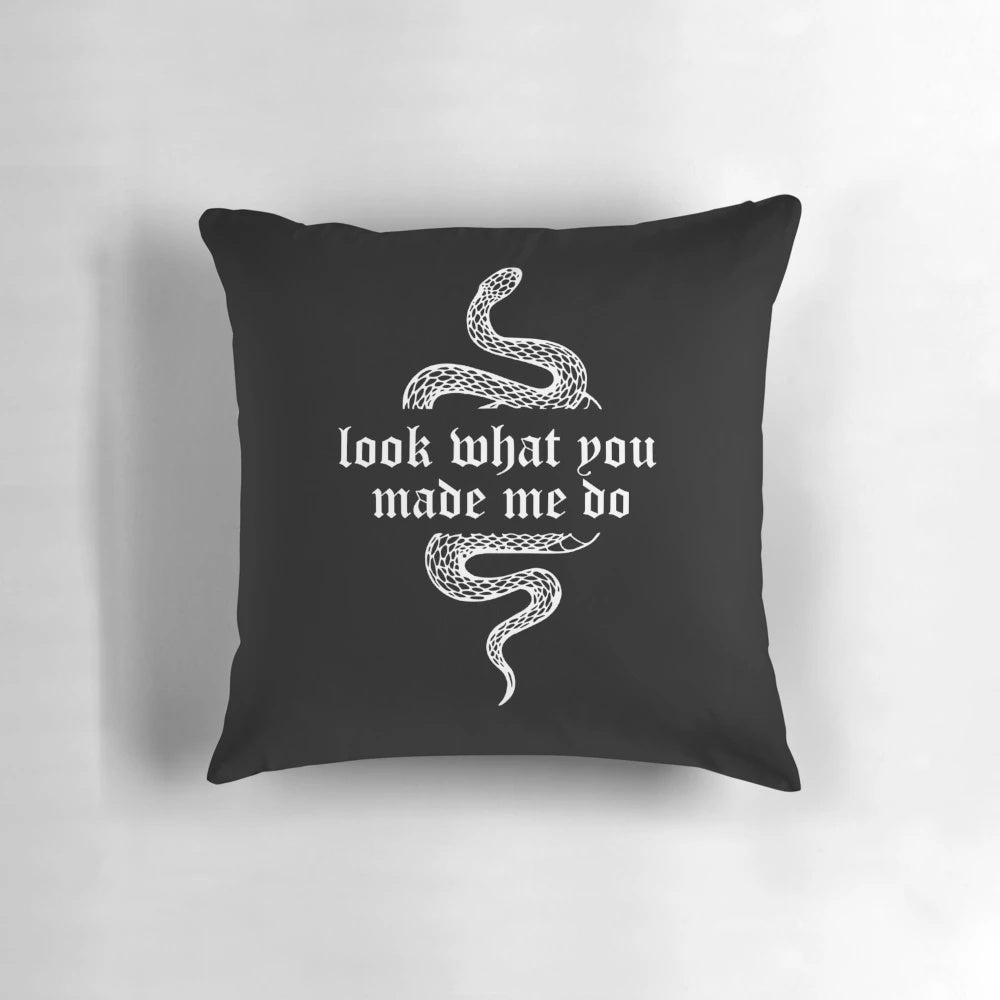 Stylish Taylor Swift Pillow Celebrating the Reputation Era and Eras Tour