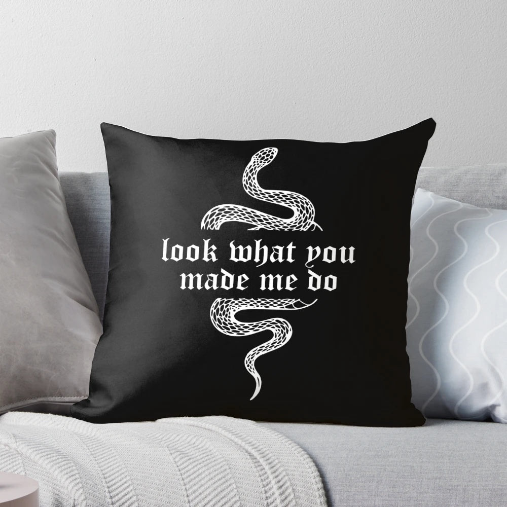 Stylish Taylor Swift Pillow Celebrating the Reputation Era and Eras Tour