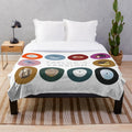 Taylor Swift Eras Tour Albums Plush Blanket