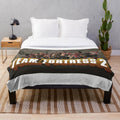 Team Fortress 2 inspired video game plush blanket