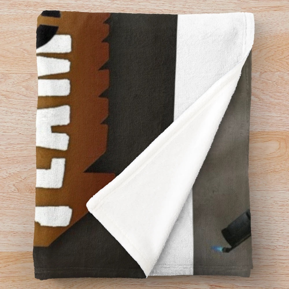 Team Fortress 2 inspired video game plush blanket