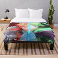 Technoblade vs Dream inspired plush blanket