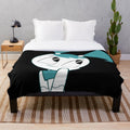 XJ9 the Teenage Robot inspired plush blanket