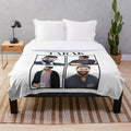 Plush blanket featuring Jr. NTR, the popular Telugu movie actor
