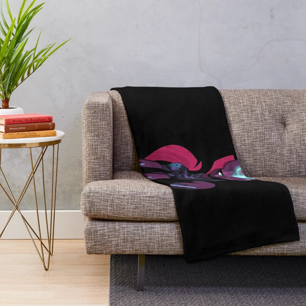 Tempest Shadow inspired My Little Pony plush blanket