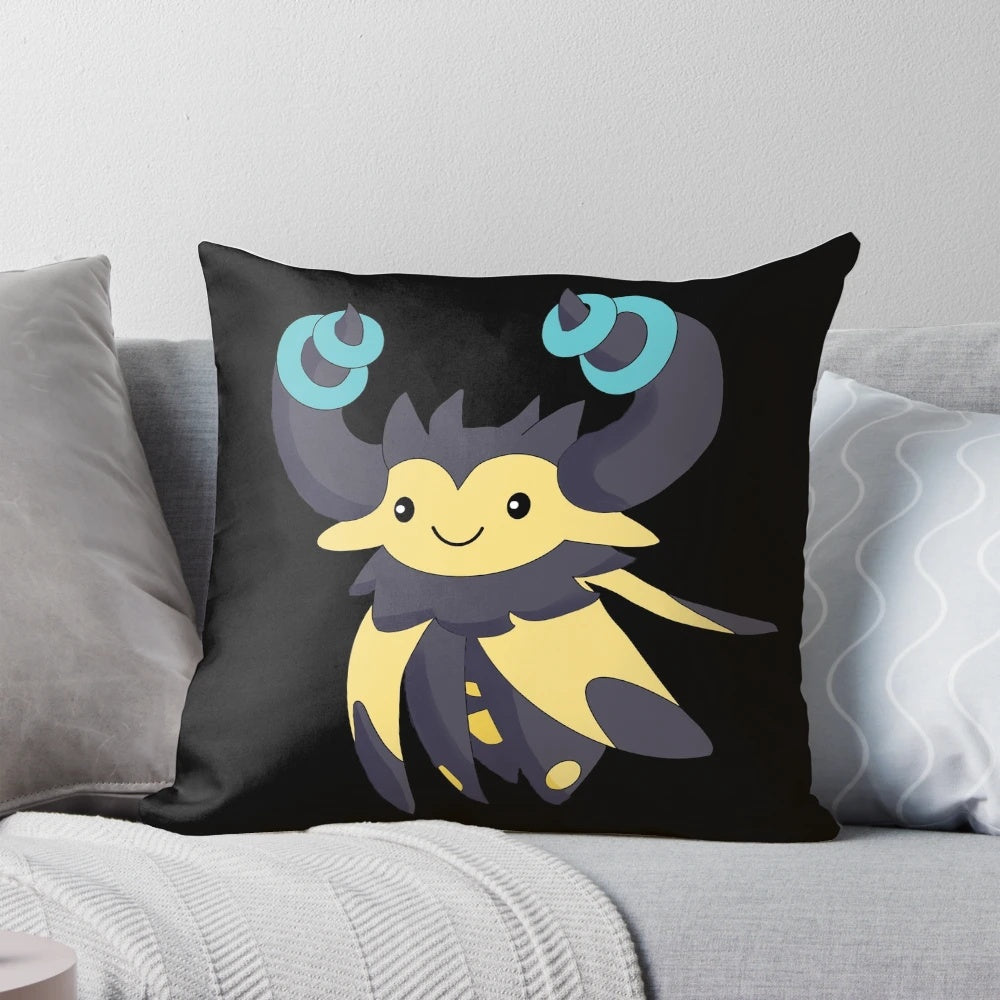 Temtem Gazuma Pillow - Soft, plush pillow featuring the Temtem monster Gazuma