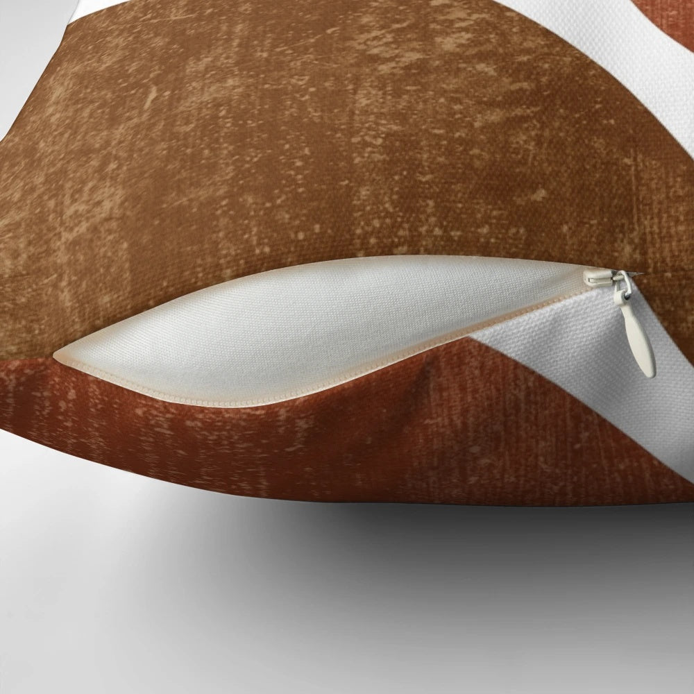 Terracotta Abstract Art Print - Contemporary, Minimal Wall Decor