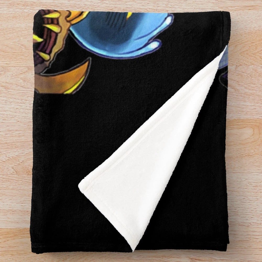 Terraria Boss Plush Blanket, a cozy video game-inspired throw for Terraria fans