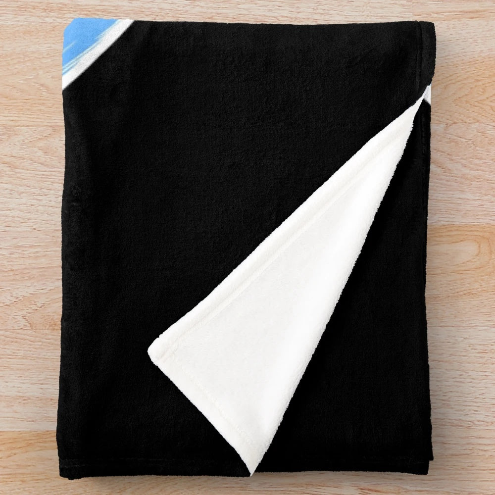 Terraria-inspired plush blanket featuring night and day horror design