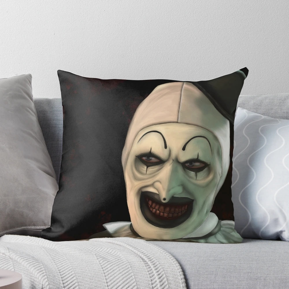 Art the Clown Terrifier Horror Movie Pillow