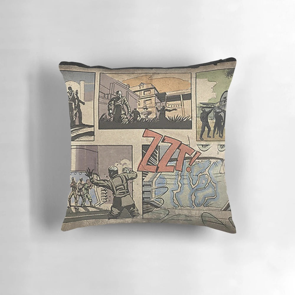 Call of Duty Zombies Black Ops Pillow with Scary Takeo Design