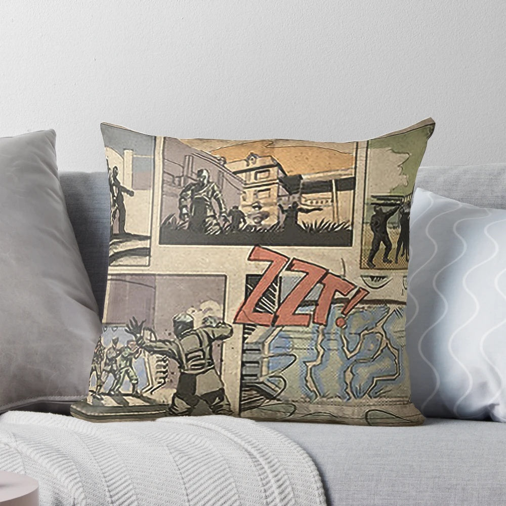 Call of Duty Zombies Black Ops Pillow with Scary Takeo Design