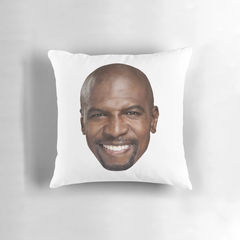Terry Crews Pillow - Soft, Cozy Pillow Featuring the Iconic Actor from NYPD and NFL