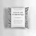 Tess of the d'Urbervilles book cover printed on a high-quality pillow, featuring the classic literary work by Thomas Hardy.