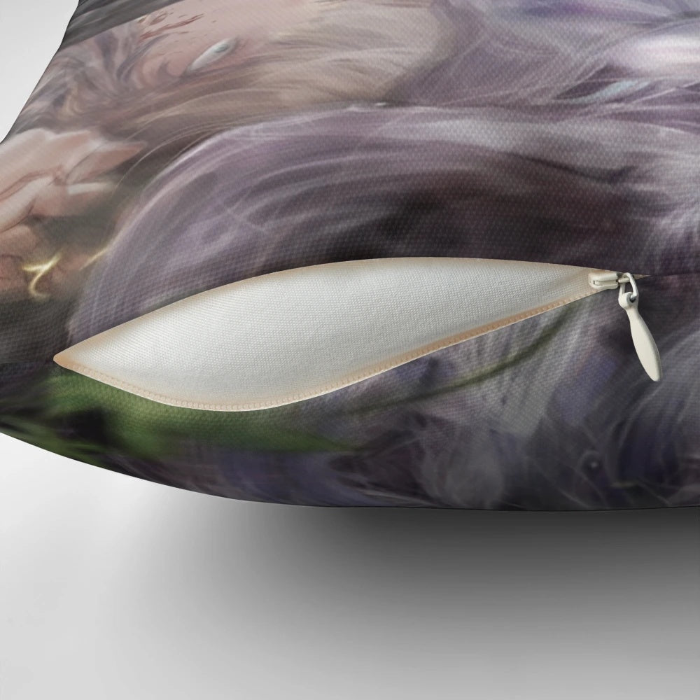 Tessia and Cecilia inspired TBATE pillow with soft, plush fabric