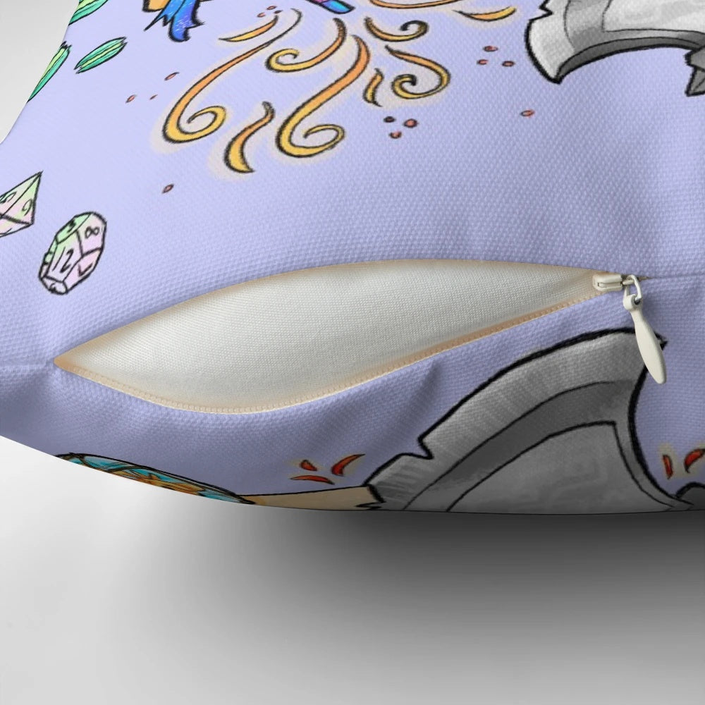 Inspirational 'You're Going to Be Amazing' pillow from The Adventure Zone podcast