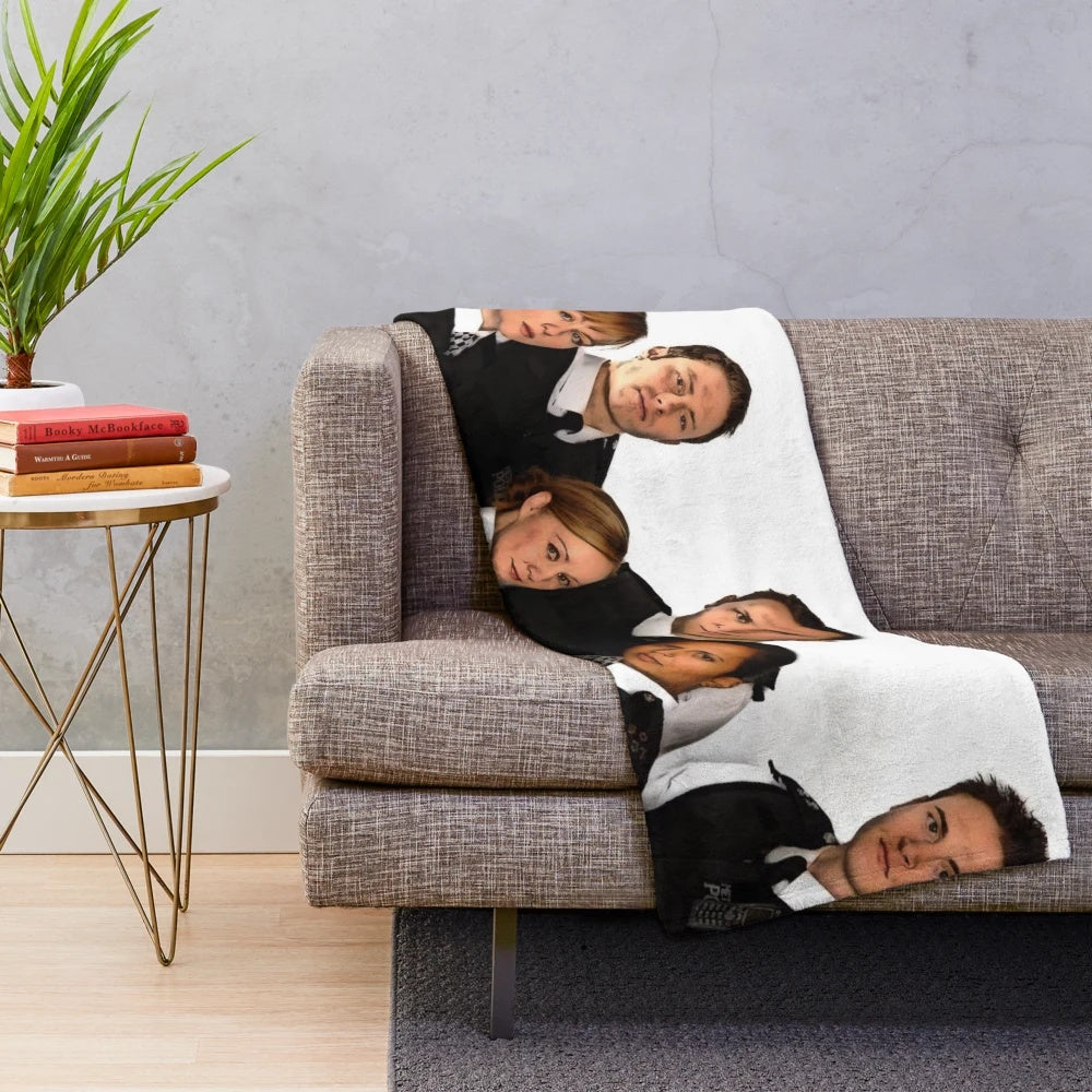 The Bill TV Show Characters Plush Blanket