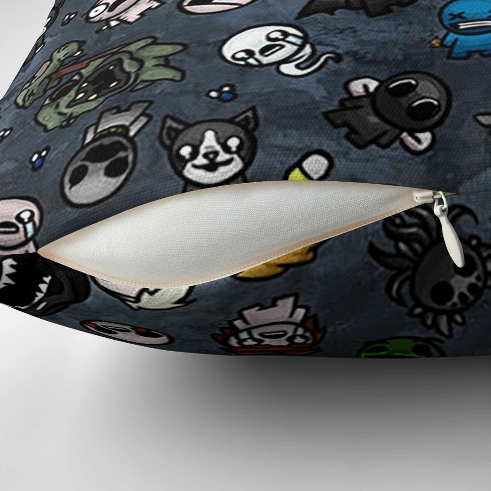 The Binding of Isaac Afterbirth Decorative Pillow for Gamers and Indie Game Fans