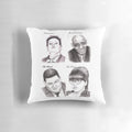 A plush, comfortable pillow featuring the cast of the popular ITV quiz show "The Chasers