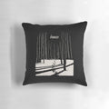 The Cure 'A Forest' Inspired Goth-Themed Throw Pillow