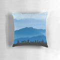 A cozy pillow featuring imagery and designs inspired by the Lord of the Rings and The Hobbit by J.R.R. Tolkien.