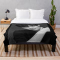 The King: Eternal Monarch themed plush blanket with characters Lee Min-ho and Kim Go-eun