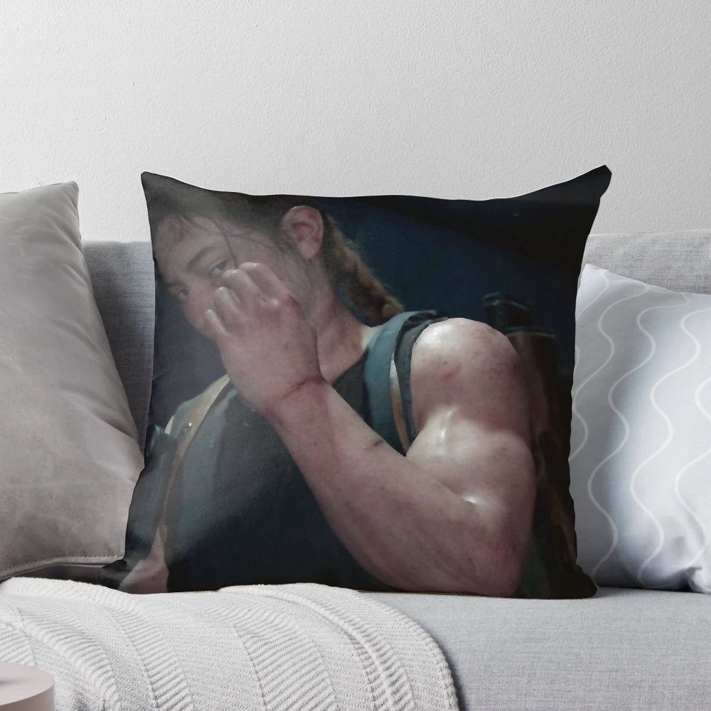 The Last of Us Abby Anderson Premium Pillow - Comfortable and Supportive Pillow for Fans