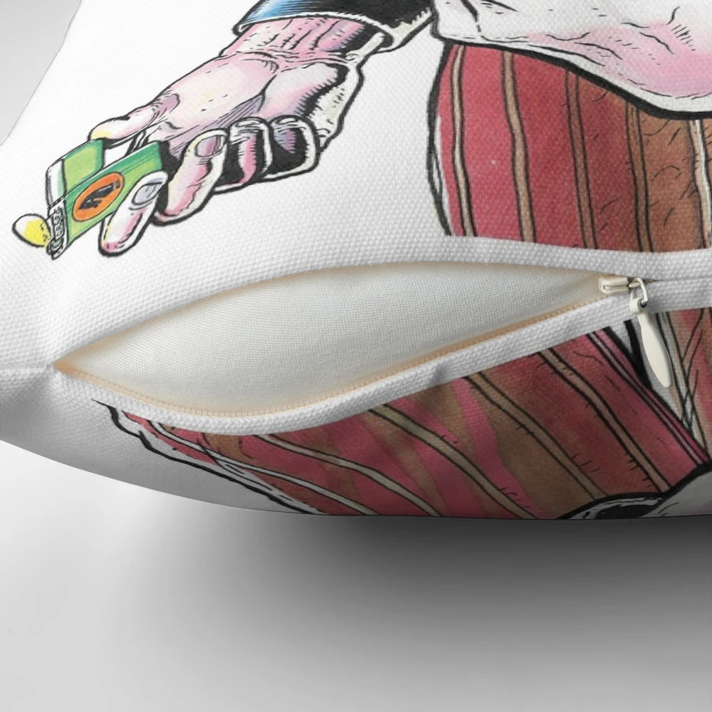The Mask II Pillow featuring Stanley Ipkiss, the lead character from the iconic comedy movie