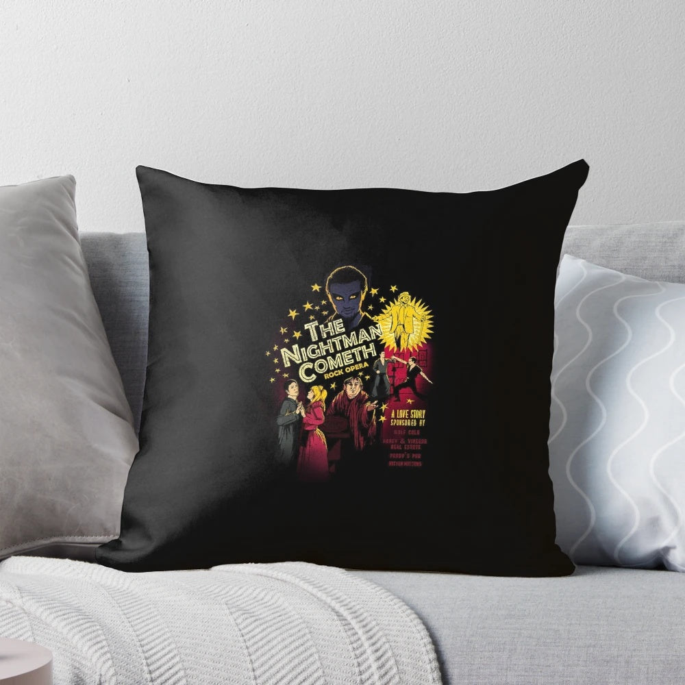 Nightman Cometh Pillow - Comfortable Cushion Featuring Iconic TV Show Character