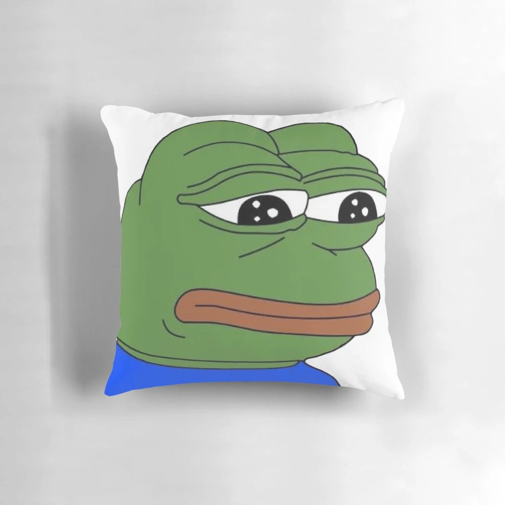 Pepe the Frog meme pillow, the original meme icon