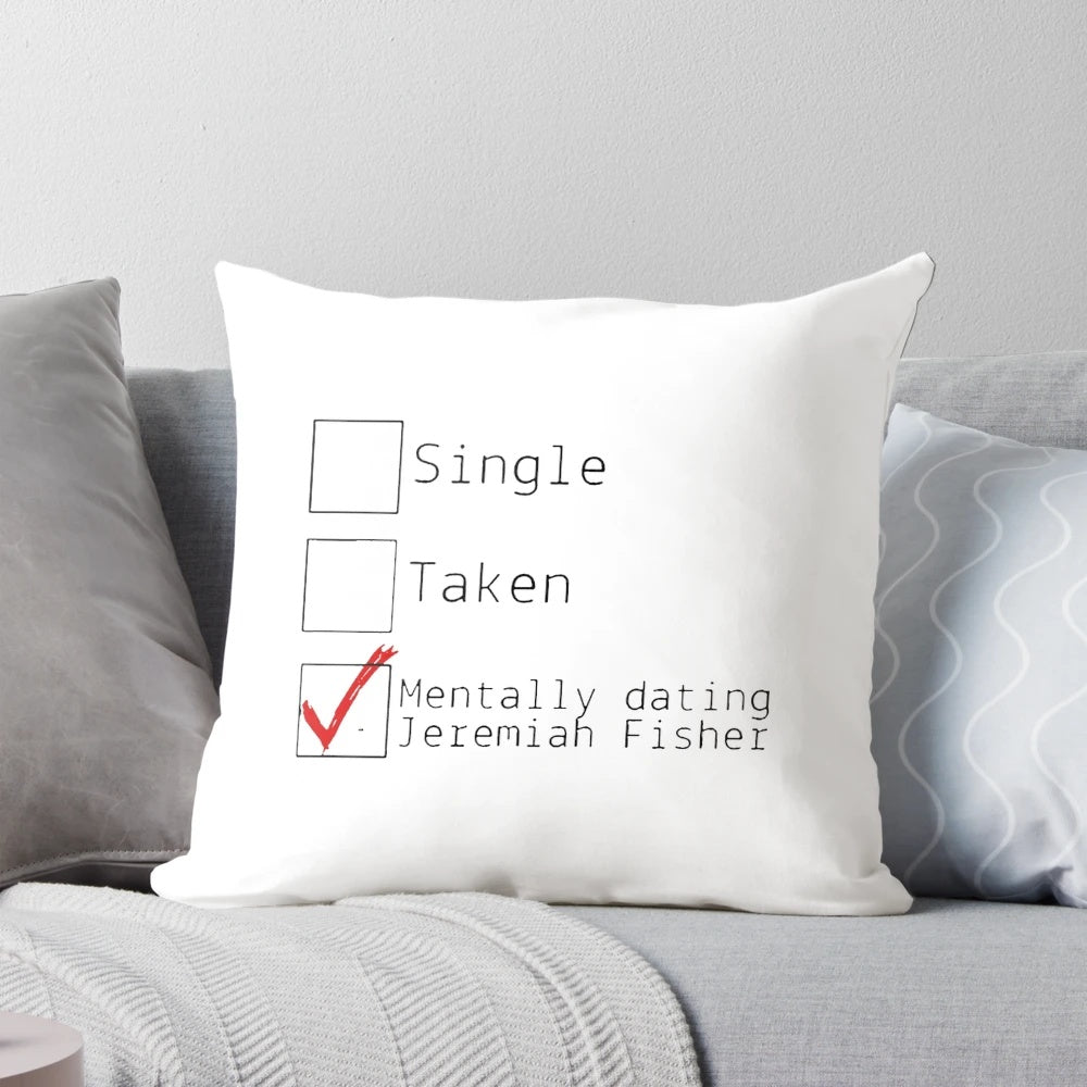 Pillow featuring Jeremiah Fisher from the book and TV series "The Summer I Turned Pretty