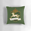 The Riders of Rohan Pillow, featuring the iconic horse-riding warriors from the Lord of the Rings series
