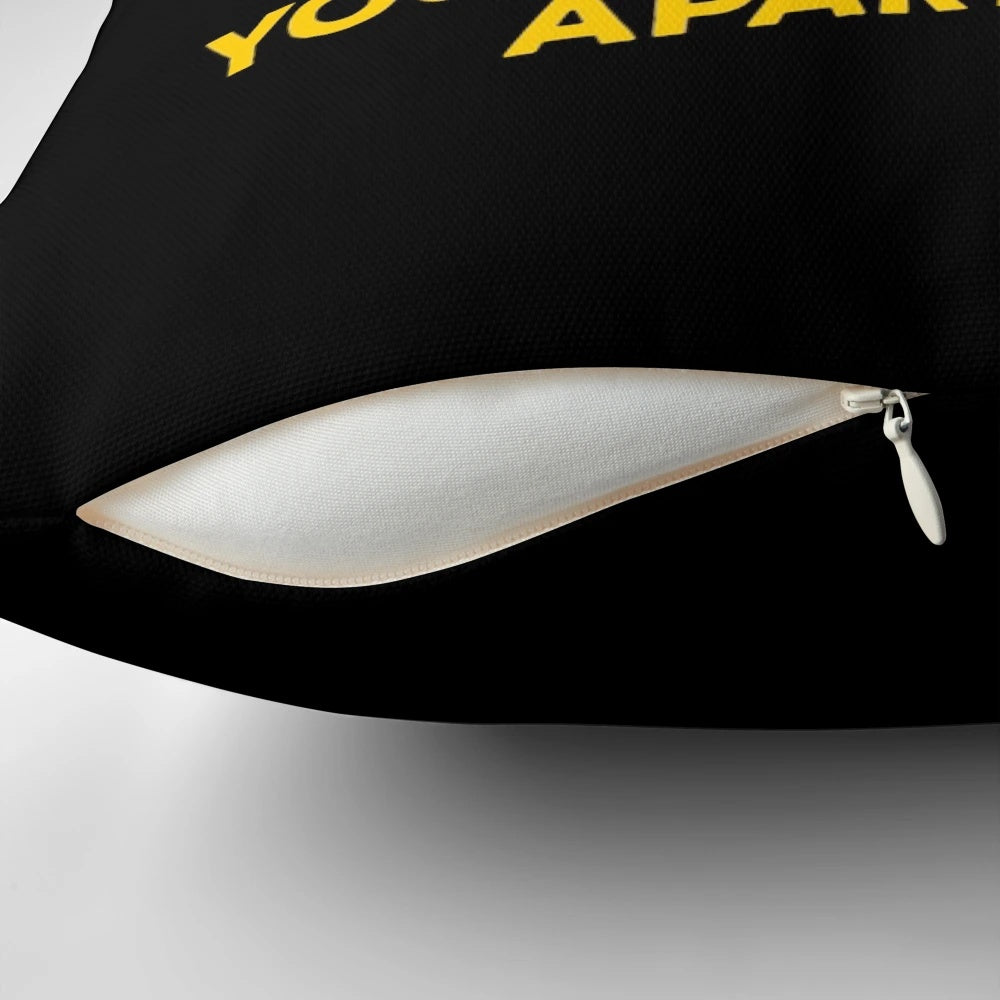 The Room Movie Quotes Pillow featuring iconic Tommy Wiseau phrases