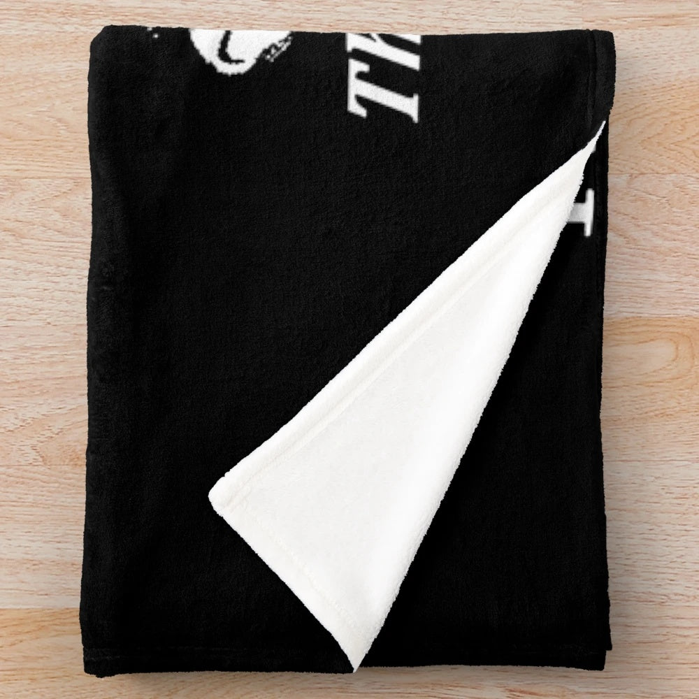 Cozy plush blanket featuring "The Queen Is Dead" album cover by The Smiths