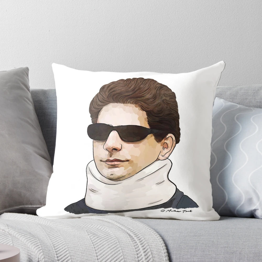 Christopher Moltisanti Italian-American Themed Pillow from The Sopranos