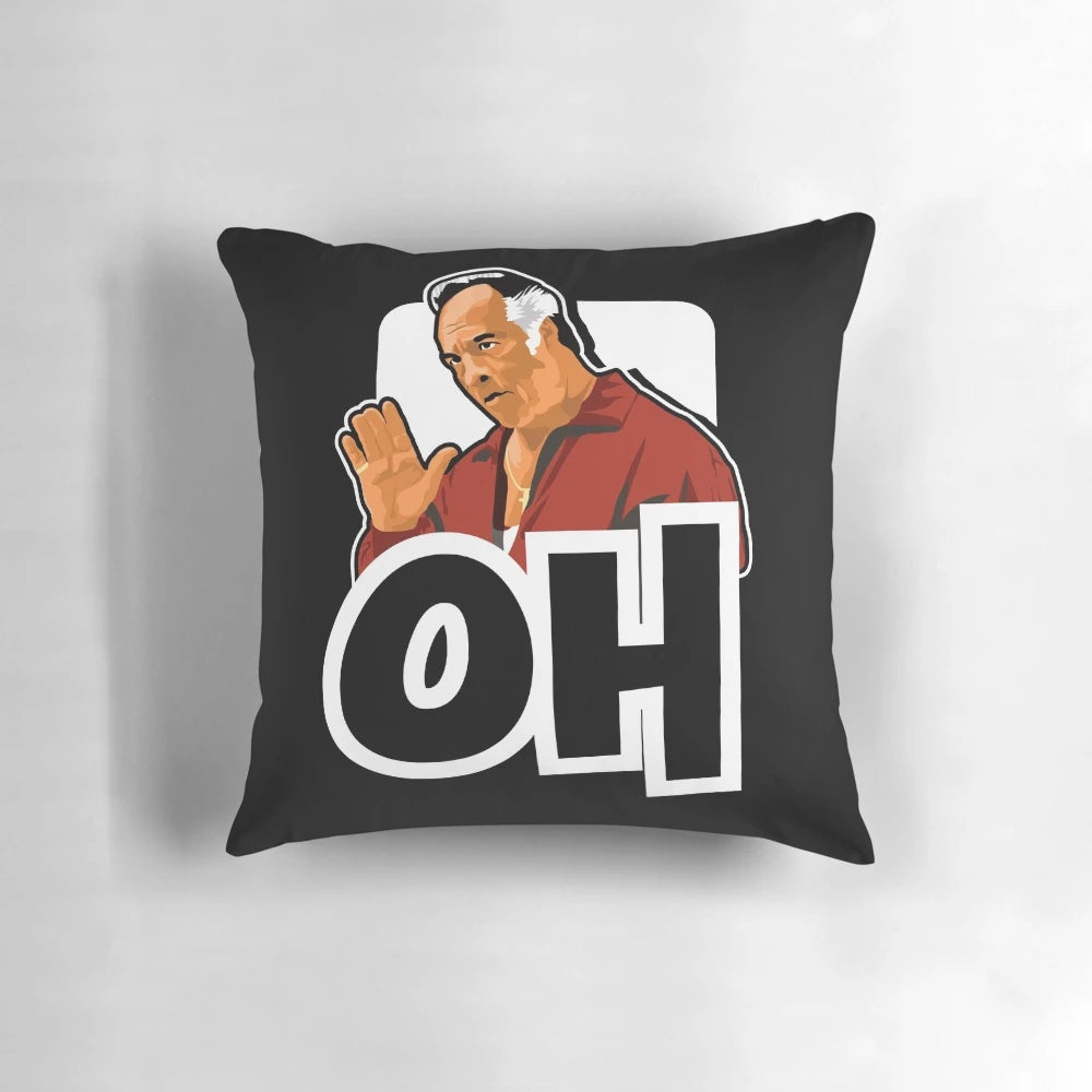 Sopranos Paulie Walnuts Themed Pillow