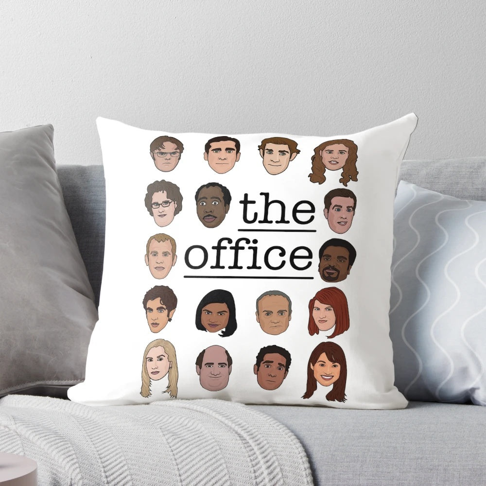 The Office TV Show Themed Decorative Throw Pillow