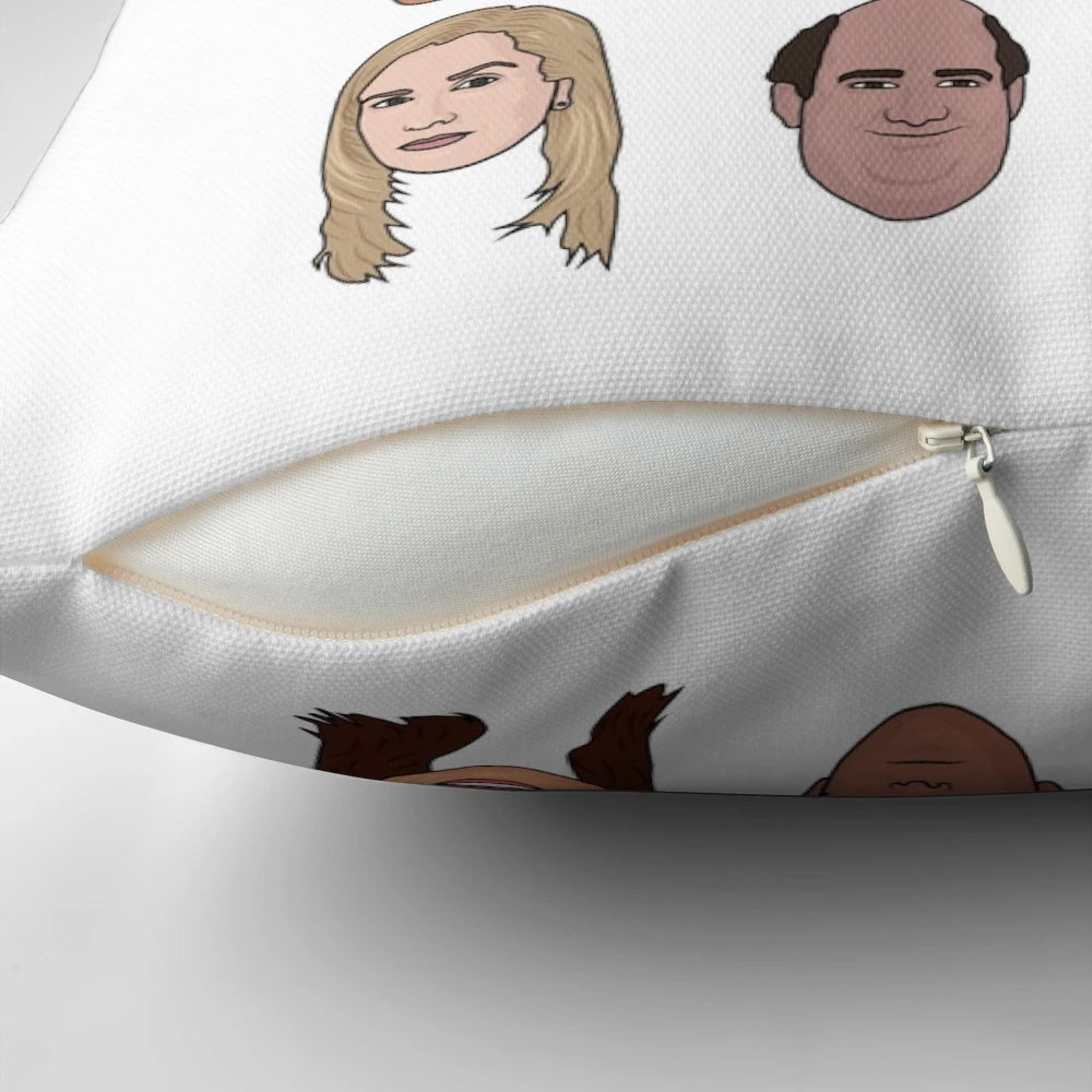 The Office TV Show Themed Decorative Throw Pillow