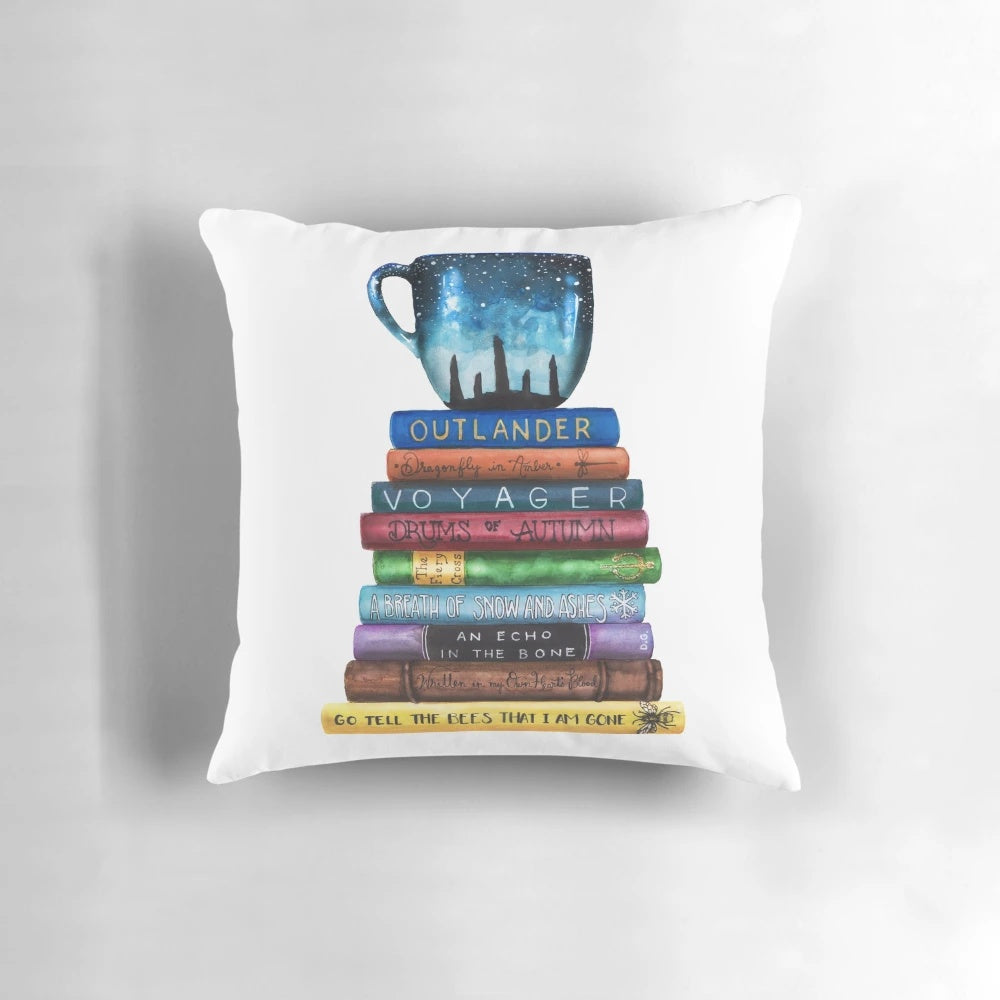 Outlander Lover Pillow featuring the iconic Outlander characters and designs