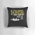Soft and cozy pillow with cute dog design, perfect for pet parents