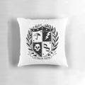 The Umbrella Academy Crest Throw Pillow - High-Quality Netflix Series Fan Art