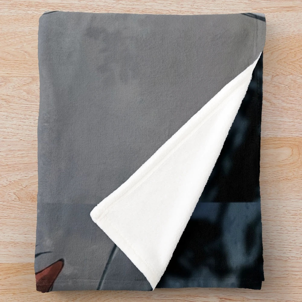 The Untamed inspired plush blanket featuring the beloved characters Wei Wuxian and Lan Wangji