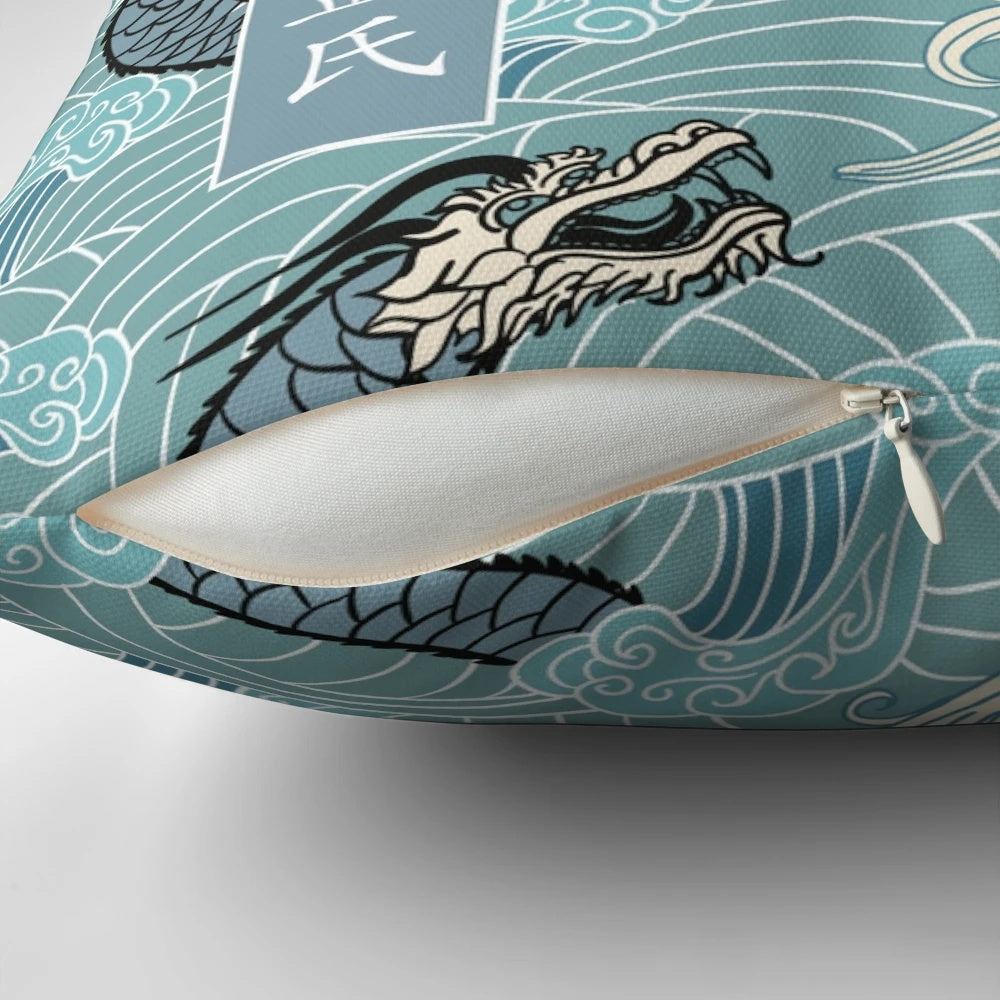 Soft, cozy pillow featuring Lan Sizhui from the popular anime/drama The Untamed.