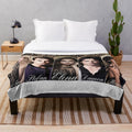 The Vampire Diaries inspired plush blanket featuring the cast