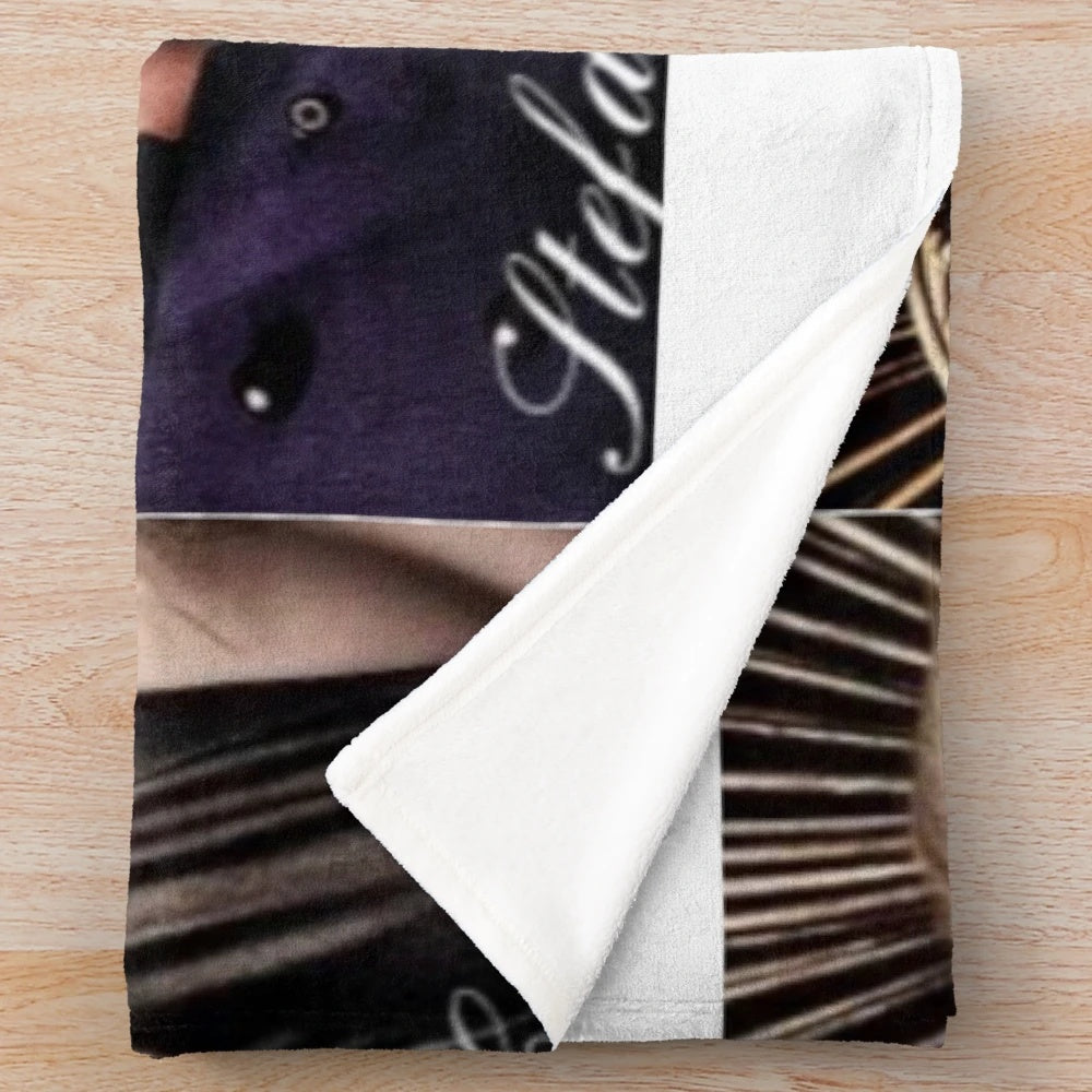 The Vampire Diaries inspired plush blanket featuring the cast