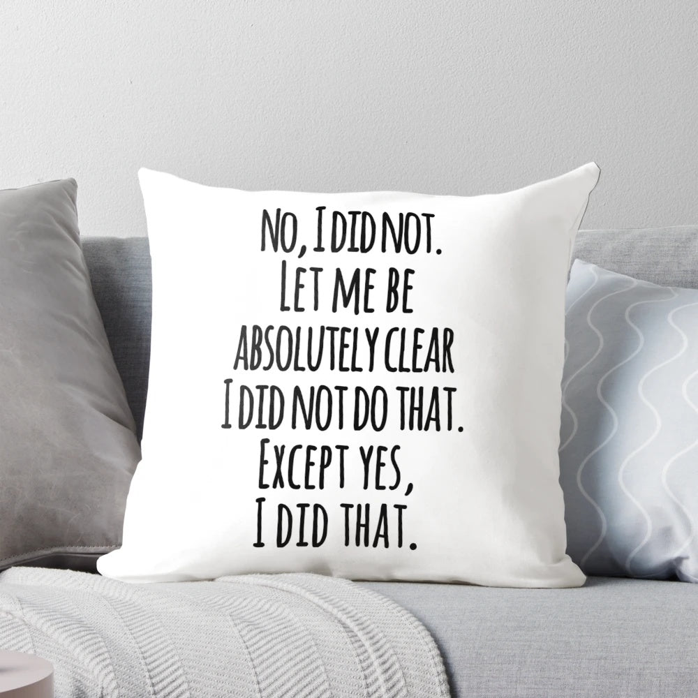 The West Wing Pillow Pod featuring characters from the popular TV show